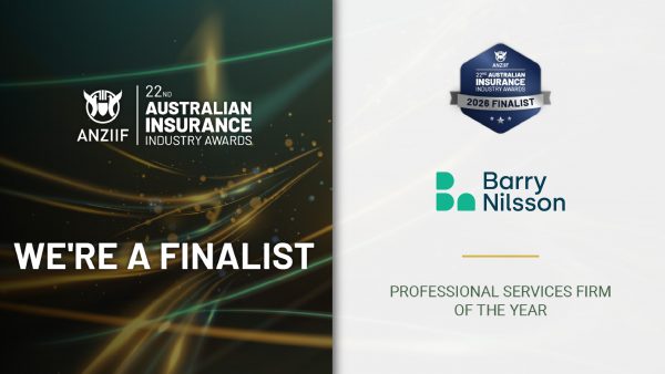 BN Named Finalist for Professional Services Firm of the Year at the ANZIIF Awards